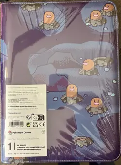 Pokemon TCG Diglett's Cave Zip Binder Pokemon Center Exclusive New Sealed - Image 1