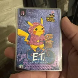 E.T. (Pikachu) #E15 - Pink Holo Box Hit Electric Pikachu Cosplay - Pokemon - Image 1