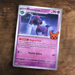 Mismagius 2023 Trick or Trade Halloween Stamped Promo Pokemon TCG Near Mint - Image 1