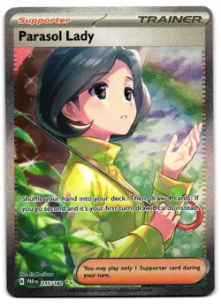Parasol Lady 255/182 - Paradox Rift Special Illustration Rare Pokemon TCG - NM - Image 1