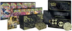 POKEMON TCG Elite Trainer Box Plus Zacian & Zamazenta (Set of 2) POKEMON TCG 820650807435 - Image 1