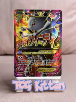 M Mewtwo EX Full Art 160/162 Pokemon XY Breakthrough Mega LP - TCGKITTEN - Image 1