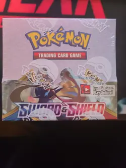 Pokemon TCG Sword and Shield BASE SET Booster Box Factory Sealed - Image 1