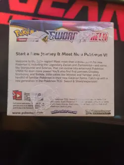 Pokemon TCG Sword and Shield BASE SET Booster Box Factory Sealed - Image 3
