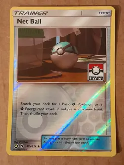 Pokemon Net Ball 187a/214 Reverse Holo League Promo NM See Pictures - Image 1