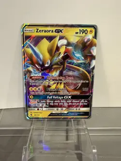 Zeraora GX Ultra Rare Holo SM - Lost Thunder 86/214 NM Pokemon TCG - Image 1