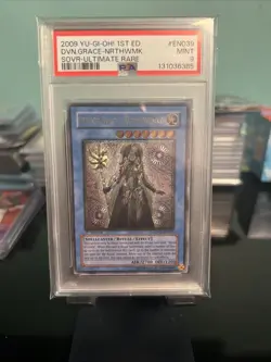 PSA 9 MINT Divine Grace Northwemko SOVR-EN039 Ultimate Rare 1st Edition Yugioh - Image 1