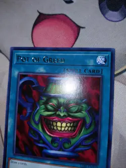 Pot of Greed LOB-EN119 Legend of Blue Eyes White Dragon 25th Anniversary NM - Image 3