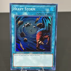 Yugioh Heavy Storm MRD-EN142 Super Rare 25th Anniversary LP - Image 1