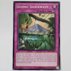 Seismic Shockwave - OP04-EN025 - LP+ - Common - Unlimited - Yugioh - Image 1