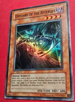 1x Yu-Gi-Oh! Emissary Of The Afterlife - AST-076 - Super Rare - 1st Edition - NM - Image 1