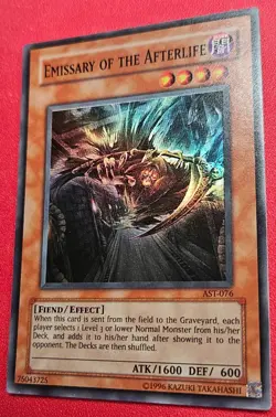 1x Yu-Gi-Oh! Emissary Of The Afterlife - AST-076 - Super Rare - NM - Image 1