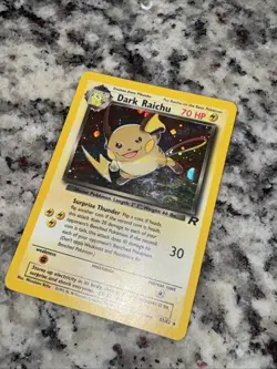Dark Raichu - 83/82 - Pokemon Team Rocket Unlimited Holo Rare Card WOTC NM - Image 2