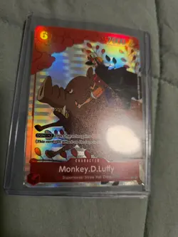 Monkey.D.Luffy (Gift Collection 2023) P-001 One Piece Promotion Cards Foil - Image 1