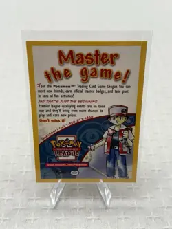 Pokemon Promo Card Master The Game Rare Insert Card Lightly Played - Image 1