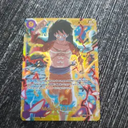 Monkey.D.Luffy OP09-119 SEC - One Piece TCG - English Card Near-Mint Secret Rare - Image 1