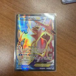 Pokemon Gyarados EX TCG Full Art Holo Ultra Rare Card 114/122 XY-Breakpoint - Image 1