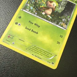 Chespin 2/12 McDonalds Promo 2013 Holo Rare Pokemon Card MP - Image 3