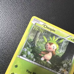 Chespin 2/12 McDonalds Promo 2013 Holo Rare Pokemon Card MP - Image 5