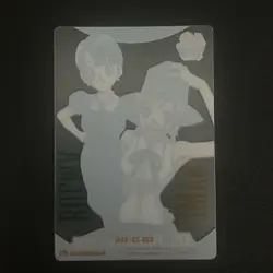 Dragon Ball x One Piece Jump Magazine 40th Anniversary Card Bulma & Nami - Image 2