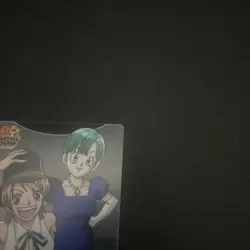 Dragon Ball x One Piece Jump Magazine 40th Anniversary Card Bulma & Nami - Image 3