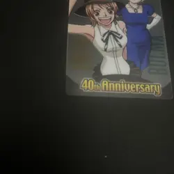 Dragon Ball x One Piece Jump Magazine 40th Anniversary Card Bulma & Nami - Image 5