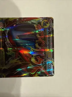 Pokemon TCG Mega Swampert EX XY87 XY Holo Card Black Star Promo LP - Image 2