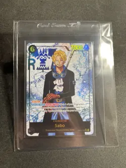 Sabo Alt Art ENGLISH SEC OP13-120 One Piece Carrying On His Will Card - Image 1