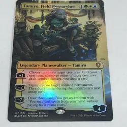 MTG - FOIL SHOWCASE Tamiyo, Field Researcher - Magic The Gathering Planeswalker - Image 1