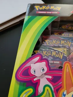POKEMON TCG MYTHICAL SQUISHY PREMIUM COLLECTION BOX SEALED - CREASES ON BOX - Image 2