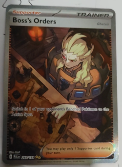 Boss's Orders 265/193 Special Illustration Rare Paldea Evolved Pokemon NM 265/19 - Image 1