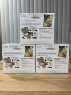 Pokemon TCG Prismatic Evolutions ETB - Lot of 3 - NEW SEALED - Image 3