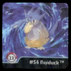 Artbox Pokemon Action Flipz Series One (1999) #54 Psyduck / #55 Golduck No. 23 - Image 1