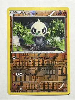 Pancham 59/111 Rev Reverse Holo XY Furious Fists Pokemon - Image 2