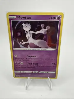 Mewtwo 059/159 Holo Crown Zenith Pokemon TCG - Image 1
