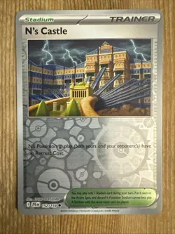 N's Castle - 152/159 - Reverse Holo Uncommon - Pokemon Journey Together - NM - Image 1