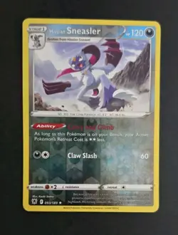 Hisuian Sneasler Reverse Holo Rare - 093/189 - Astral Radiance Pokemon 2022 - Image 1