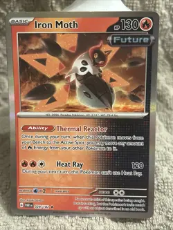 Pokemon TCG Iron Moth Pokemon Promos 028/182 Regular Promo Promo - Image 1