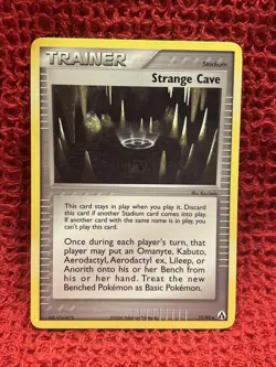 Strange Cave - 77/92 - Uncommon LP English Pokemon EX Legend Maker - Image 1