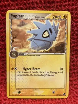 Pupitar (Delta Species) 59/101 Dragon Frontiers Regular - Pokemon - 2006 - VLP - Image 1