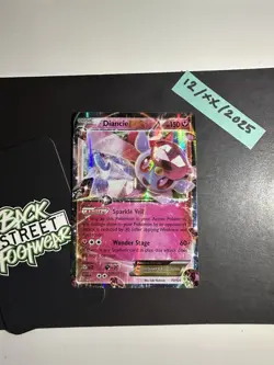 Diancie EX 72/124, Holo, XY Fates Collide, Pokemon TCG, Ultra Rare, 2016, NM - Image 1