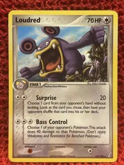 Loudred Crystal Guardians NM 23/100 Regular Rare 2006 PSA 10 Potential Pokemon - Image 1