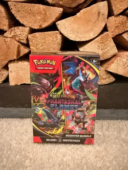 Pokemon TCG: Mega Evolution-Phantasmal Flames Booster Bundle (6 Packs) - Image 1