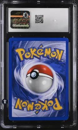 2001 Pokemon Houndoom 1st Edition Neo Revelation 8/64 Rare Double Holo Error PSA - Image 3