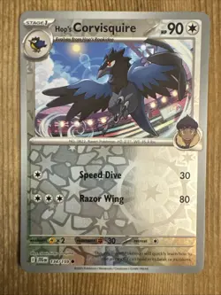 Hop's Corvisquire Journey Together 134/159 Reverse Holo Pokemon TCG - NM - Image 1