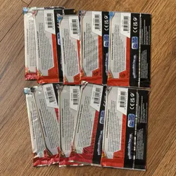 Pokemon Scarlet & Violet Surging Sparks Factory Sealed 10 PACK LOT - Image 2