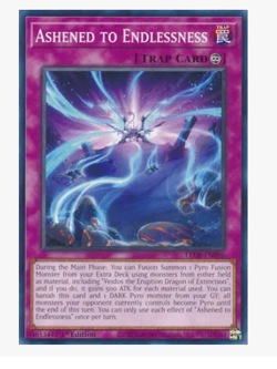 x3 Ashened to Endlessness - LEDE-EN096 - Common YuGiOh - Image 1
