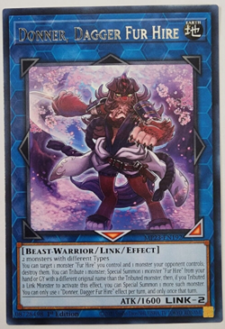 Yu-Gi-Oh! - Donner, Dagger Fur Hire - MP23-EN192 - RARE - 1st Edition - NM/M - Image 1