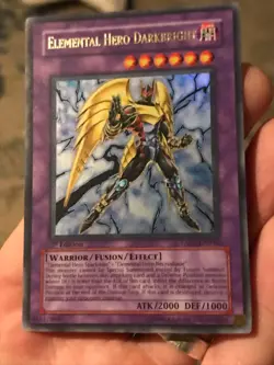 Yugioh Elemental Hero Darkbright TAEV-EN042 1st Edition Ultra Rare - Image 1