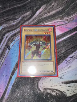 Yu-Gi-Oh! Elemental Hero Burstinatrix LCGX-EN004 Secret Rare 1st Edition - Image 1